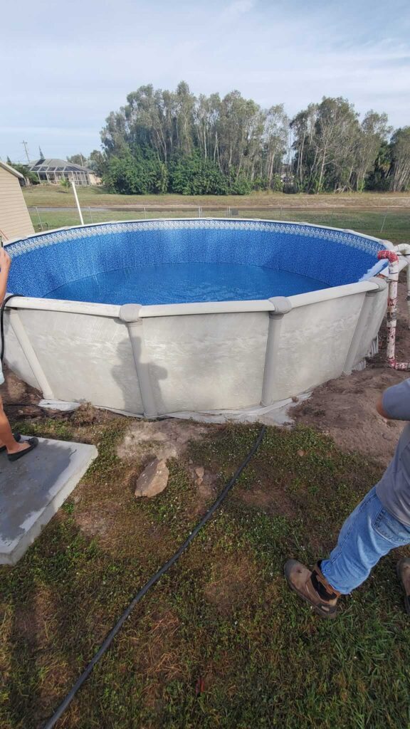 Above Ground Pool Removal-Palm Beach County Junk and Waste Removal